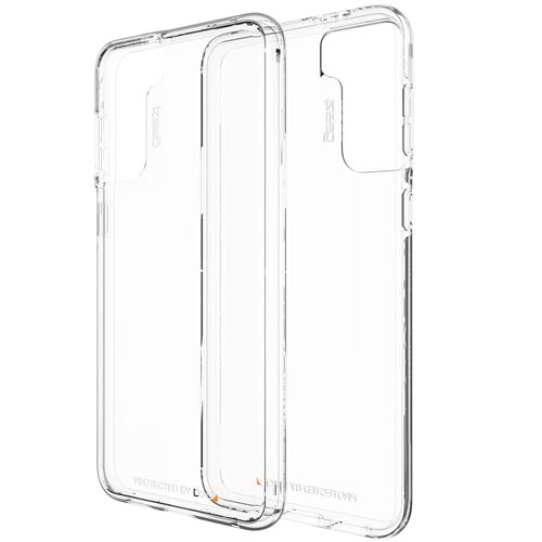 Gear4 Crystal Palace - Achterzijde behuizing voor mobiele telefoon - polycarbonaat, D3O - transparant - voor Samsung Galaxy S21 5G