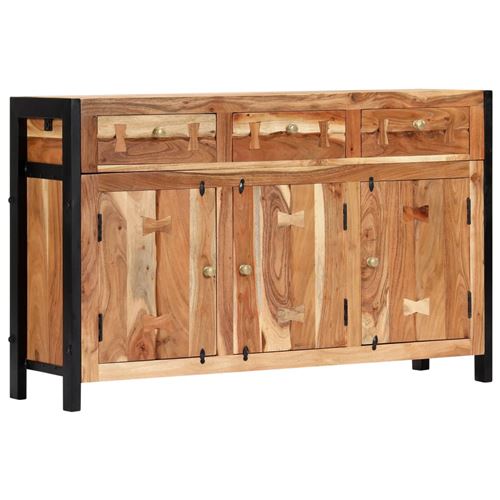 chunhe Buffet 120x35x75 cm Bois d'acacia solide AB247449