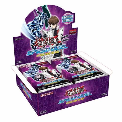 Yu-Gi-Oh! Vitesse Duel Attack de Deep Booster Full Display Box - Anglais