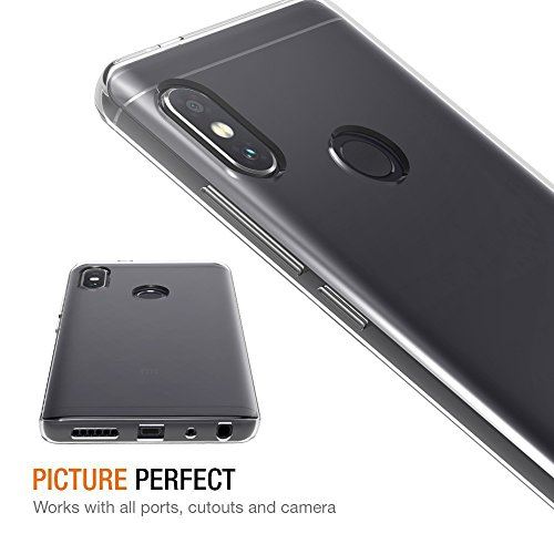 iVoler Coque Xiaomi Redmi Note 5 / Xiaomi Redmi Note 5 Pro, [Ultra Transparente Silicone en Gel TPU Souple] Housse Etui Coque de Protection