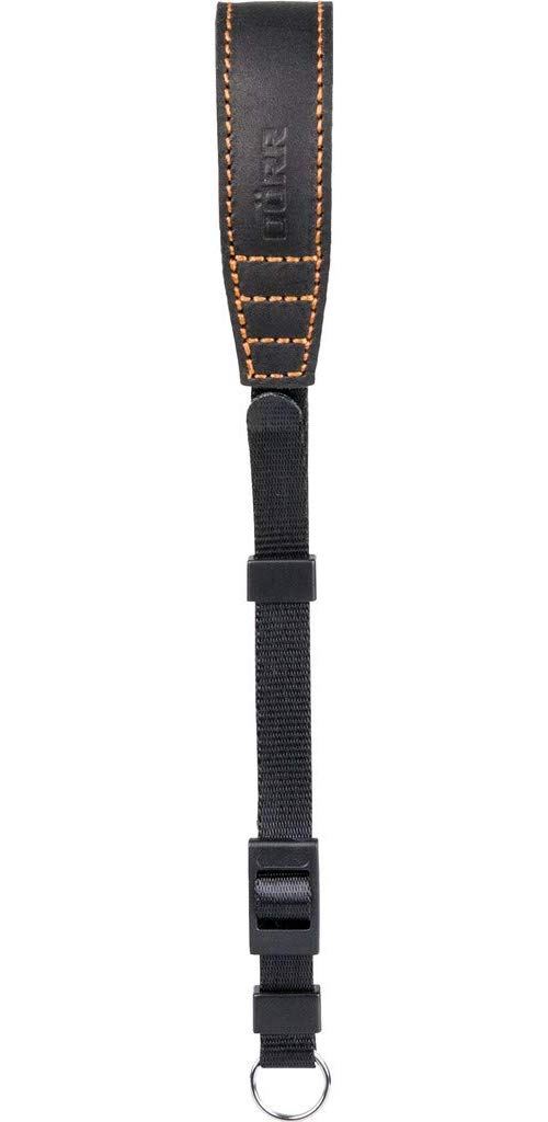 Dorr Racine Cuir Sangle de Poignet – Noir