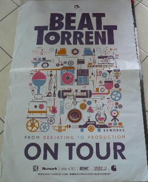 Beat Torrent - 80x120 cm - AFFICHE / POSTER