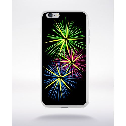 Coque Feu D'artifice Tricolor Compatible Iphone 6 Transparent