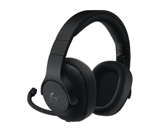 Logitech G433, Casque Gaming Filaire, son Surround 7.1, pour Nintendo Switch, Xbox One, PSASwitch, PC & Mobile (Noir)