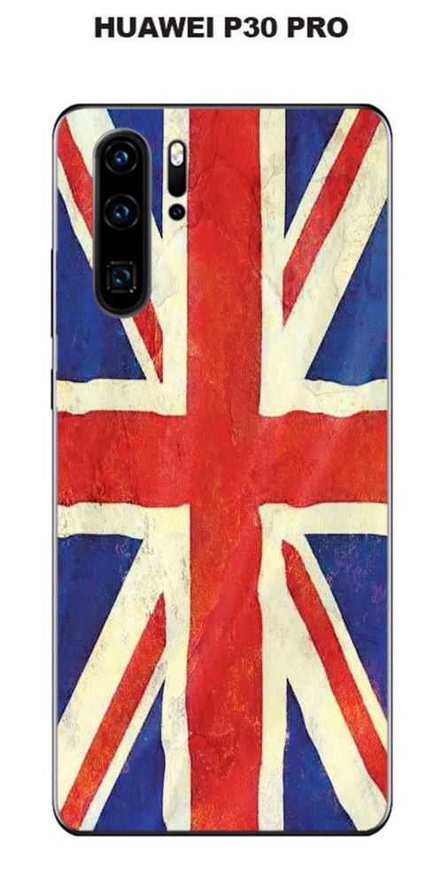 Coque Drapeau UK vintage pour Huawei P30 PRO