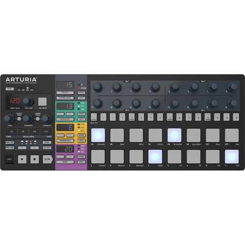 Arturia BeatstepPro Noir - Contrôleur et séquenceur MIDI