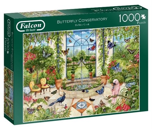 Jumbo puzzle Falcon Butterfly Conservatory1000 pièces