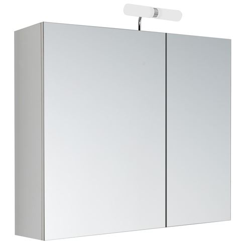 Armoire de toilette avec LED Kléo - 2 Portes - 60 x 60 cm