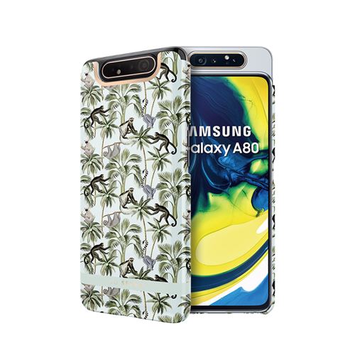 So Seven - Coque Premium crystal JAIPUR LEMURIEN BLEU: SAMSUNG GALAXYA80