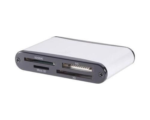 Lecteur de carte mémoire externe renkforce cr12e-a usb 2.0 argent cr0001b