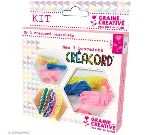 Kit Creacord - Rainbow - 3 bracelets