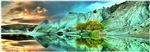 PUZZLE 1000 PCS PANORAMA BLUE LAKE