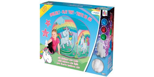 Tente licorne avec lampe