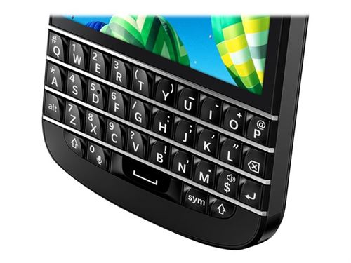 BlackBerry Q10 - 4G smartphone BlackBerry - RAM 2 Go / 16 Go - microSD slot - écran OEL - 3.1\