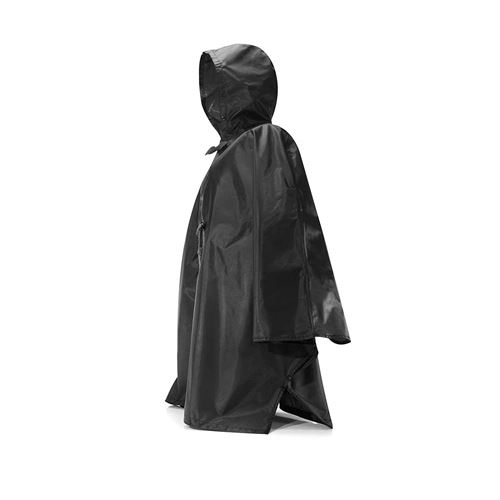 Pliable Reisenthel Mini Maxi poncho de pluie-Noir
