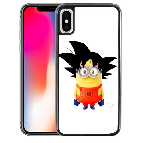 Coque pour iPhone XR minion goku