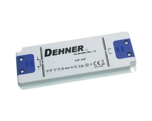 Transformateur pour led à tension constante dehner elektronik snp50-24vf-1 27860