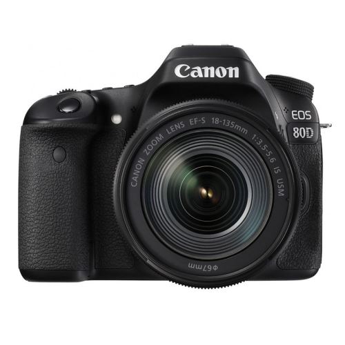 Canon EOS 80D - Reflex Numérique + EF-S 18-135 mm F/3.5-5.6 is USM - Noir
