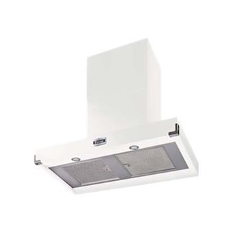 Falcon Contemporary 1092 - Hotte - hotte décorative - largeur : 109 cm - profondeur : 55 cm - evacuation & recyclage - blanc glacé