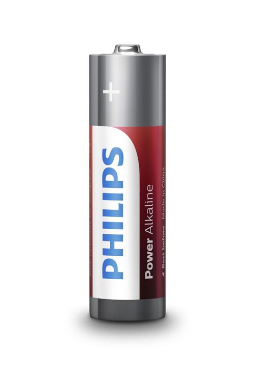 Philips LR6P24P / 10 Power Boîte alcaline de piles AA, 24 pièces