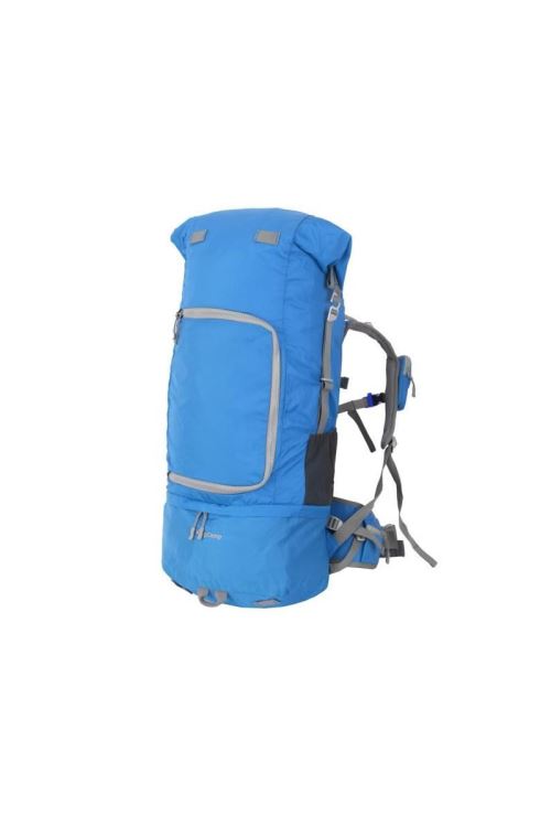 KING CAMP Sac a dos de randonnée Andros 75 - 75 litres - En nylon PU - Bleu