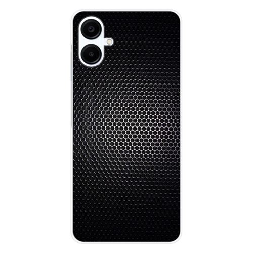 Coque en silicone imprimée compatible Samsung Galaxy A06 Dark Metal