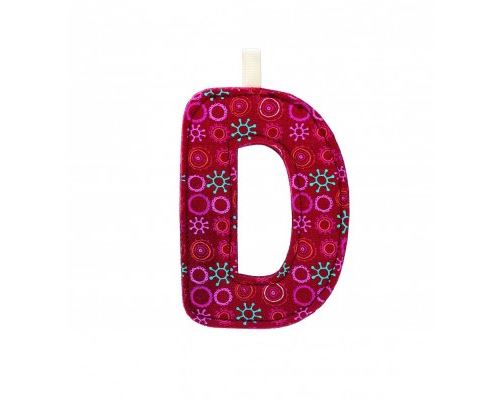 Lettre de l'alphabet décorative d - lilliputiens