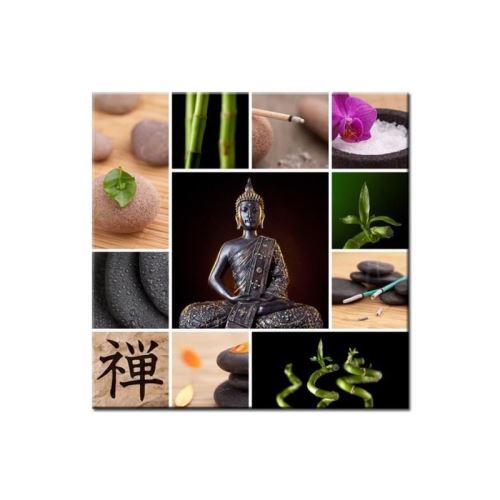 ZEN Tableau imprimé Buddha 50x50cm