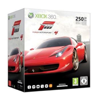 Console Xbox 360 250 Go Microsoft + Forza Motorsport 4 - 1