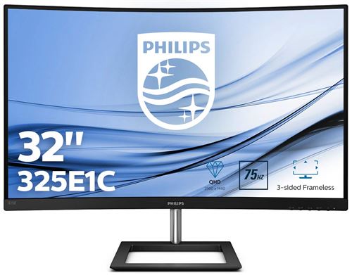 Philips E-line 325E1C - Écran LED - incurvé - 32\