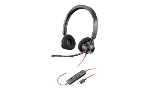 Plantronics Poly Blackwire 3320 - Microsoft Teams - 3300 Series - Micro-Casque - Sur-Oreille - Filaire - Usb-C - Certifié Pour Microsoft Teams - Image 2