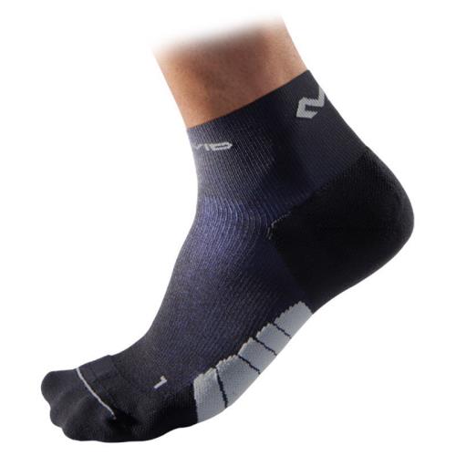 Chaussettes courtes McDavid running Active-noir/bleu-XL