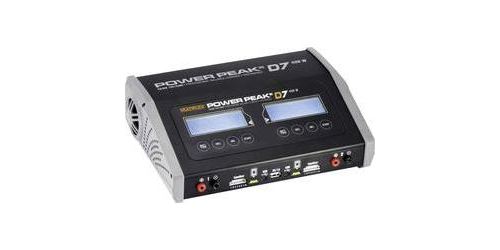 Power Peak 308129 12/230 V Chargeur pour batteriesD7 EQ-BID NiMH, NiCd, Li-polymère, Li-ion, LiFePO, Courant de charge max.:2 x 0,1 - 20 A