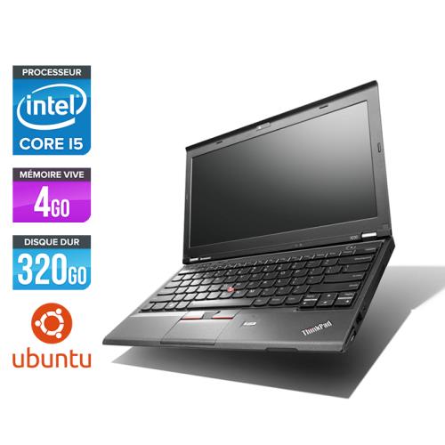 PC Portable Lenovo X230 - i5 - 4 Go - 320 Go - 12.5'' - Linux