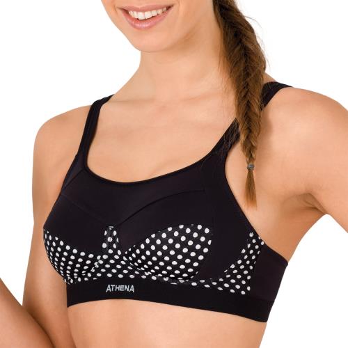 Soutien-gorge sport femme Perfect Sport Secret de Beauté Noir Taille 95D