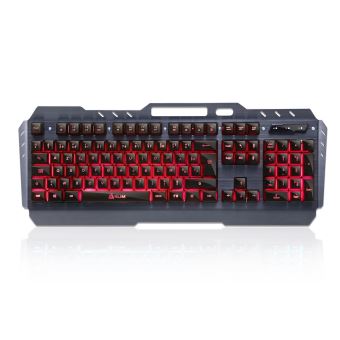 Klim Lightning semi-mechanisch hybride gaming-toetsenbord Zwart