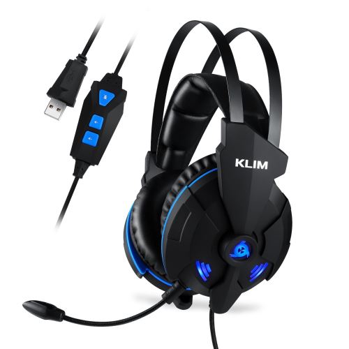Klim Techs Klim Impact Casque Gamer Usb - Son 7.1 Surround - Isolation