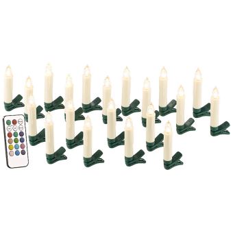 Guirlande Lumineuse Noël 20 Bougies Blanches Pour Sapin
