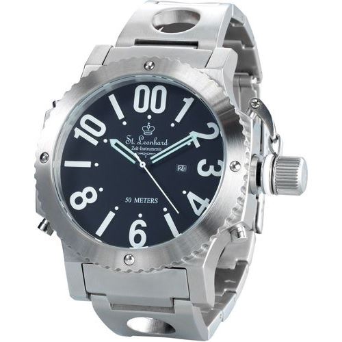Montre à quartz en acier homme