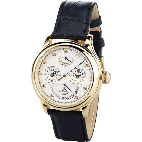 Montre automatique en acier - coloris doré