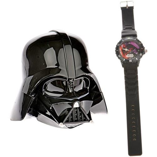 Montre analogique Star Wars avec boîte Dark Vador