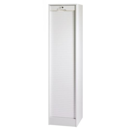 Classeur à Rideau Hauteur 172 cm - Coloris - Blanc
