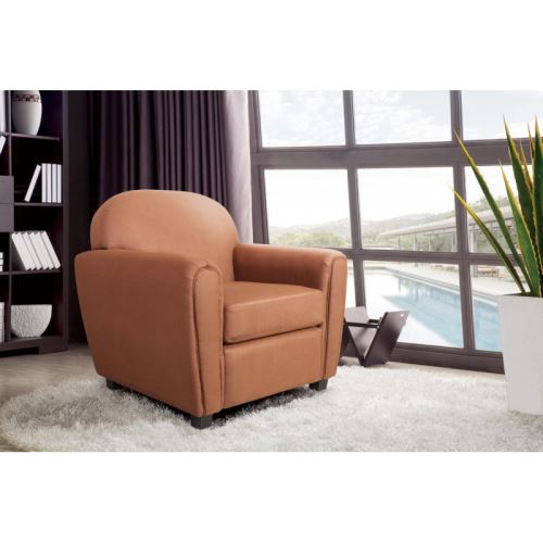 Fauteuil Club Vintage Marron