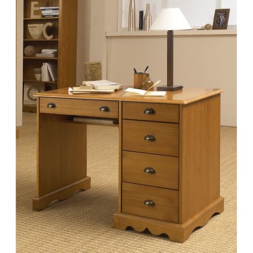 Bureau Junior Pin Miel de Style Anglais