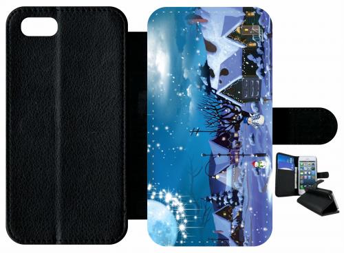 Etui À Rabat Apple Iphone 7 Village Sous La Neige