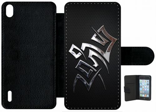 Etui À Rabat Huawei Ascend P7 Tribal Chrome