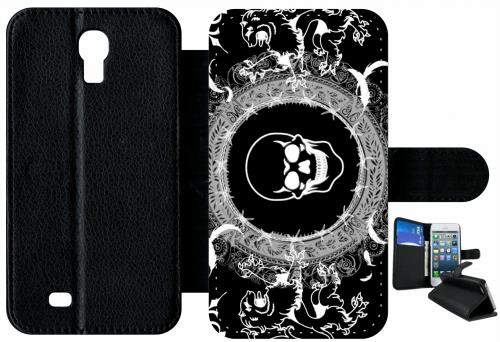 Etui À Rabat Samsung Galaxy S4 Tribal Skull 2