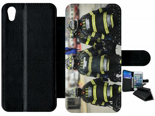 Etui À Rabat Sony Xperia X Performance (xp) Pompier