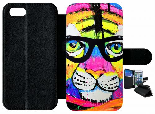 Etui À Rabat Apple Iphone 7 Lion À Lunette