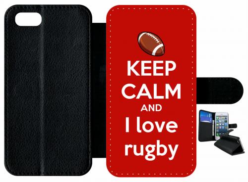 Etui À Rabat Apple Iphone 7 Rugby Red